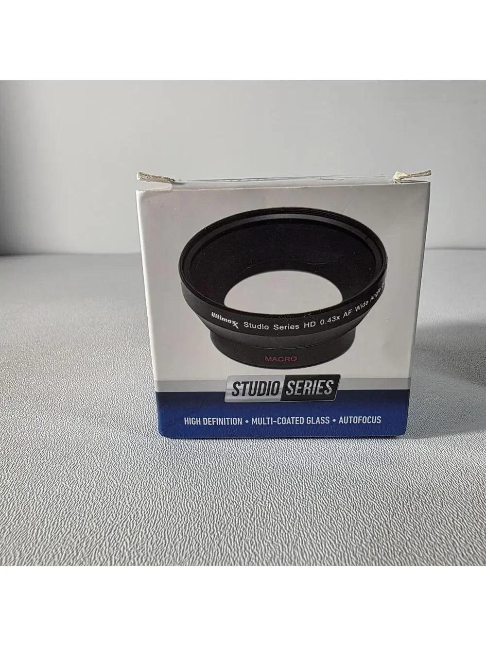 Ultimaxx Studio Series 58mm 0.43x Professional Wide Angle Lens with Macro